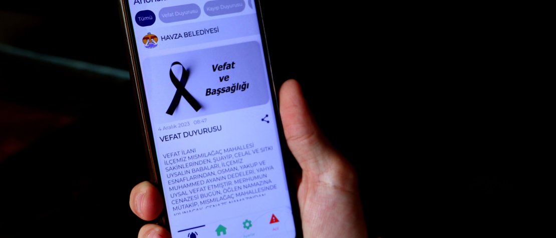 HAVZA BELEDİYESİ DUYURULARI ARTIK CEPTE