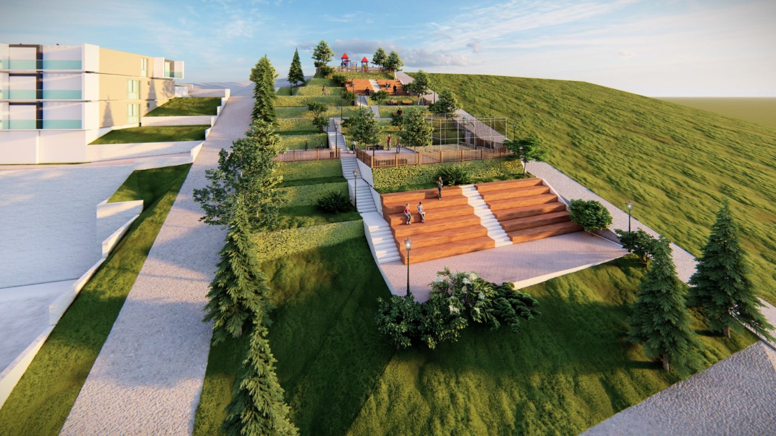 ÇİĞLİ’DE YENİ PARKTA SONA DOĞRU 