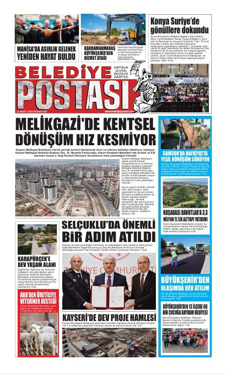 BELEDİYE POSTASI 23 MART 2026  