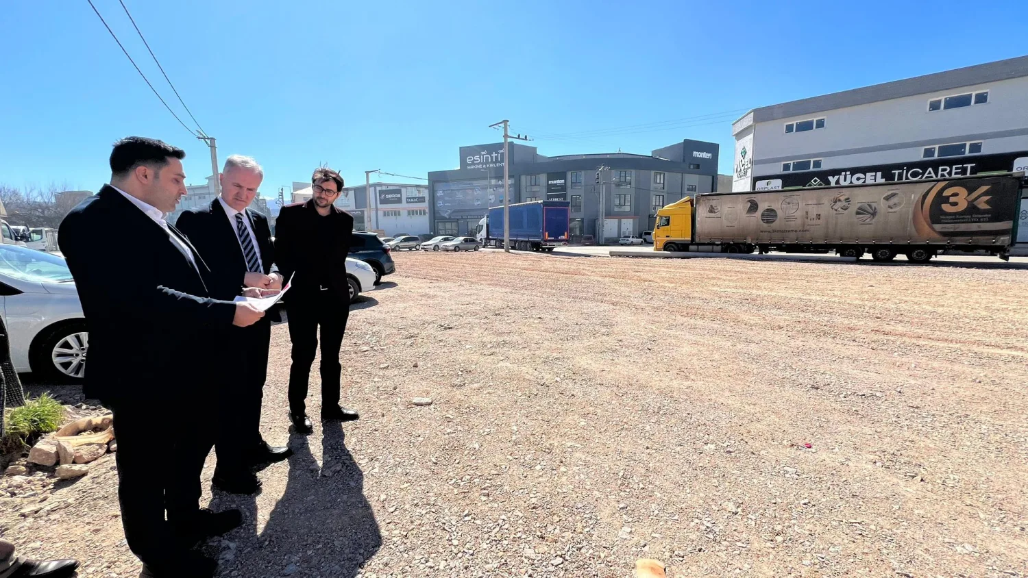 SANAYİ BÖLGESİNE YENİ OTOPARK