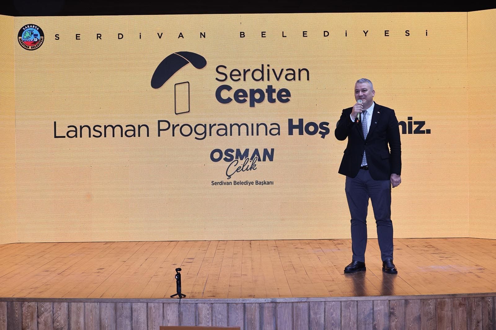 “SERDİVAN CEPTE” İLE HİZMET 7/24 ERİŞİLEBİLİR 