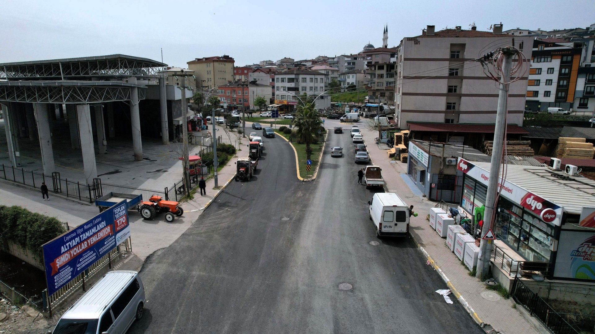 ALTYAPI BAŞTAN AŞAĞI YENİLENDİ