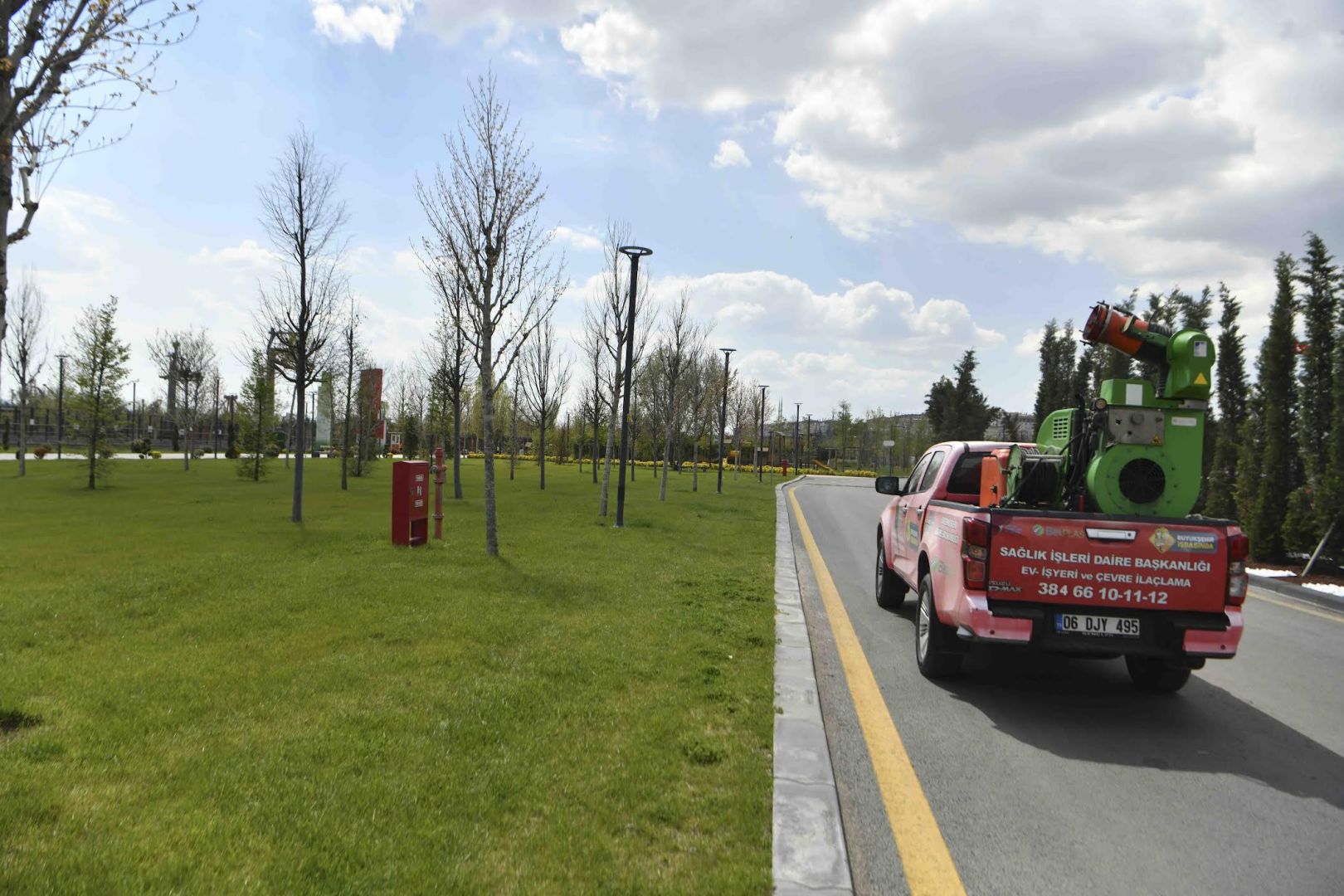 ANKARA’DA HAŞEREYLE MÜCADELE BAŞLADI 