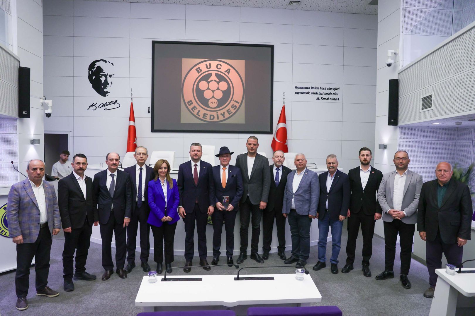 “ATATÜRK’Ü ANMAK VE ANLAMAK” BUCA’DA GERÇEKLEŞTİ