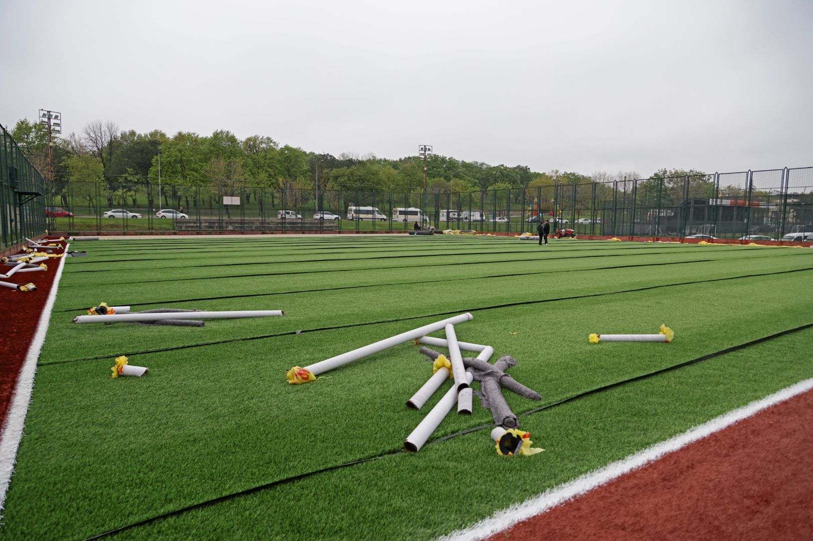 BAĞLARBAŞI SPOR TESİSLERİ YENİLENİYOR