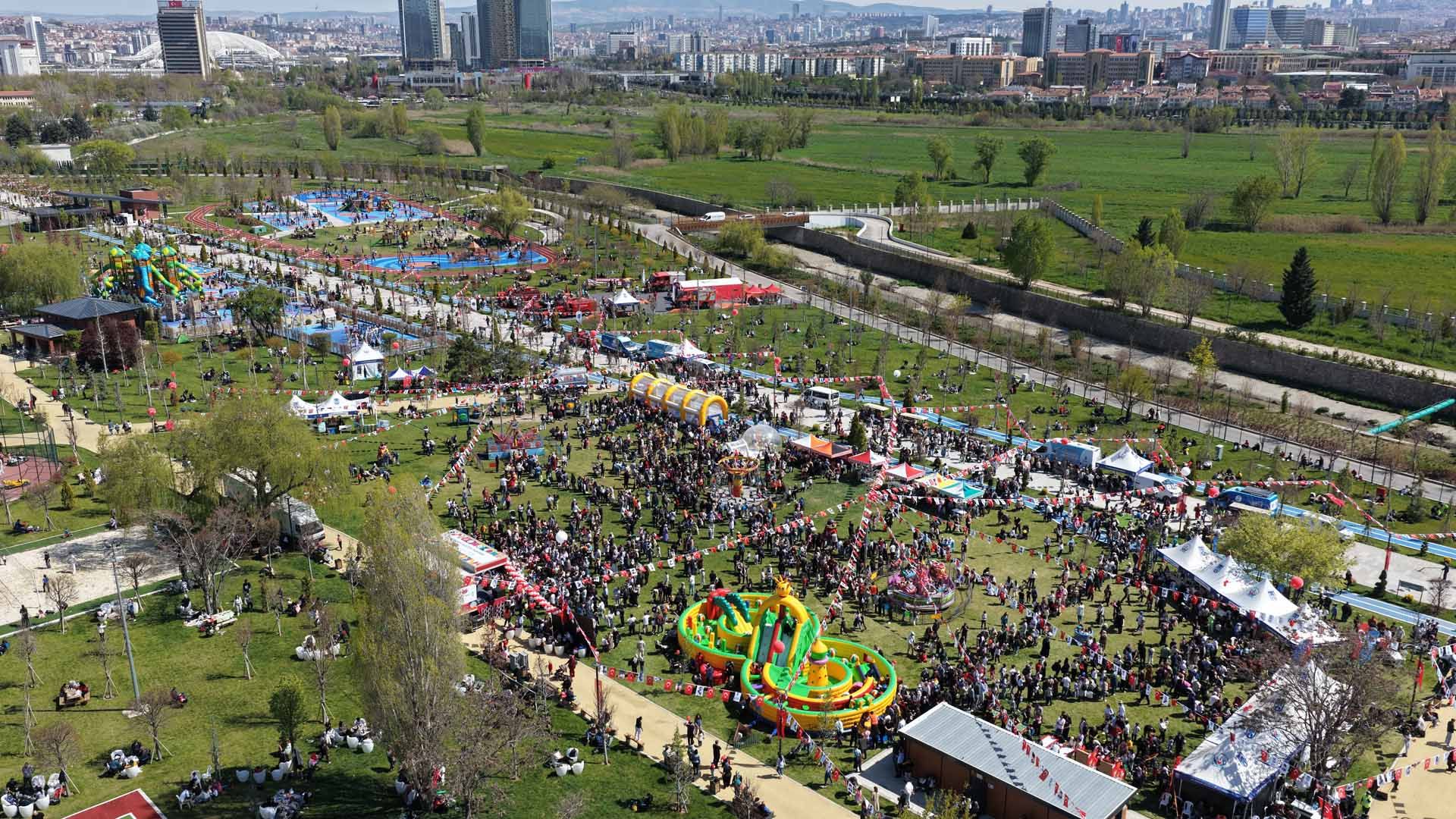 BAŞKENTLİ ÇOCUKLAR İÇİN 50’YE YAKIN ETKİNLİK 