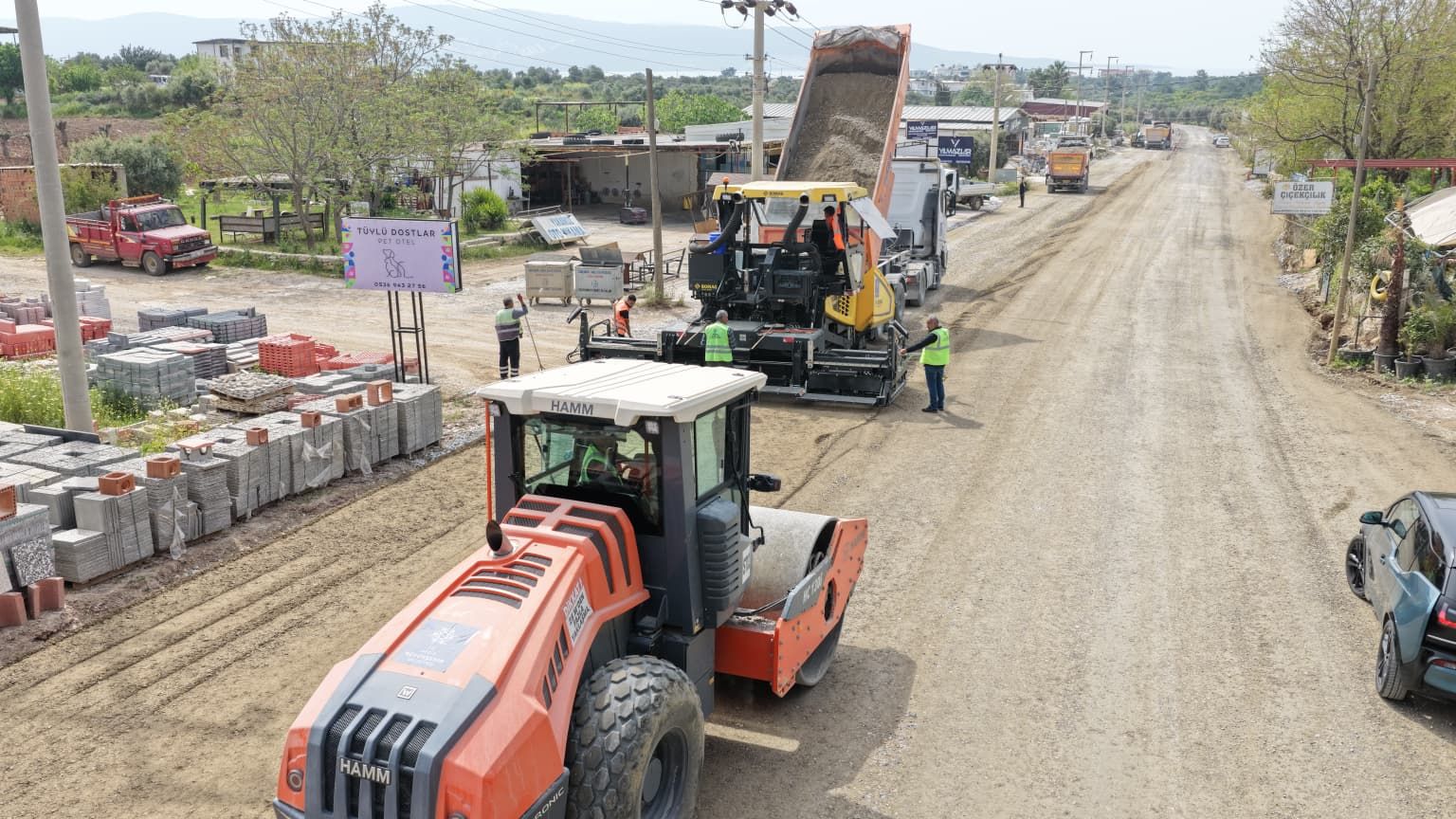 BÜYÜKŞEHİR DİDİM’İN ULAŞIM ALTYAPISININ GÜCÜNE GÜÇ KATIYOR