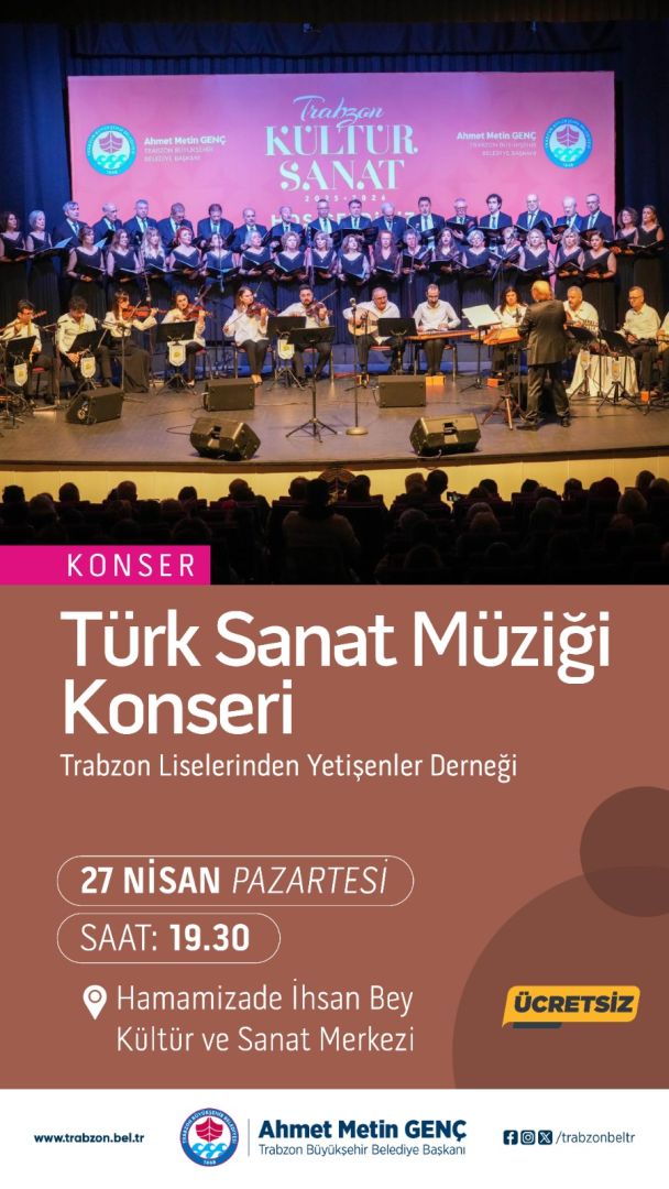 BÜYÜKŞEHİR KÜLTÜR VE SANAT ETKİNLİKLERİNİ SÜRDÜRÜYOR 