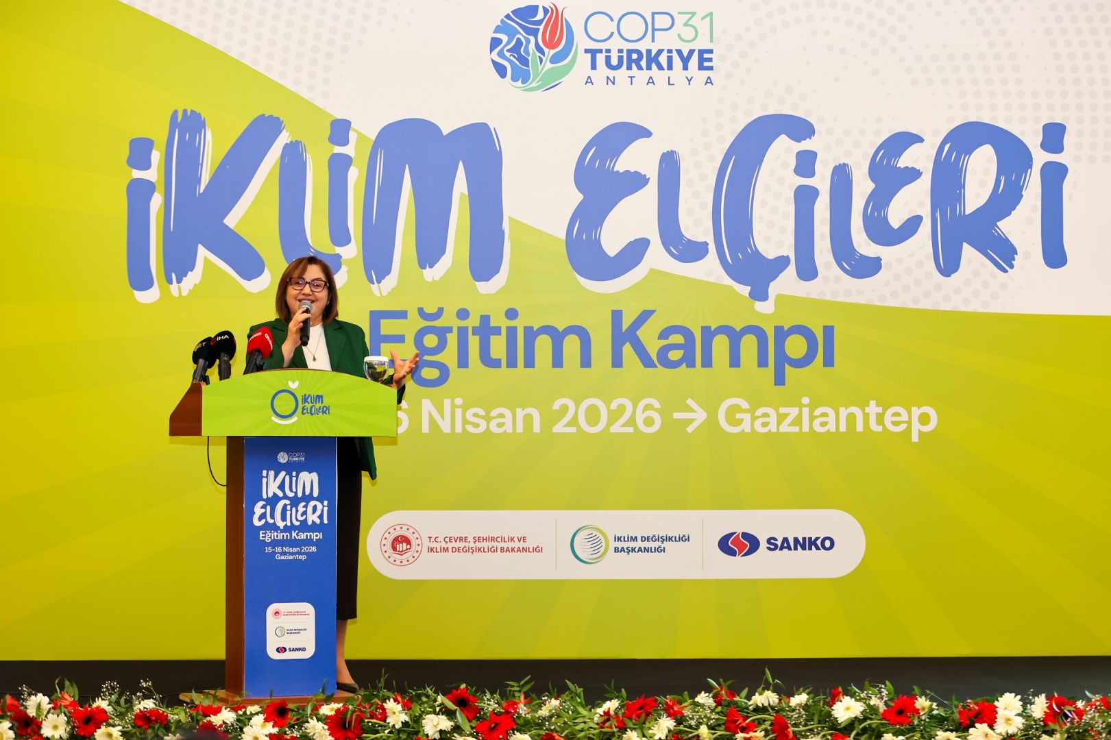 GAZİANTEP’TE COP31 İKLİM ELÇİLERİ EĞİTİM KAMPI DÜZENLENDİ 