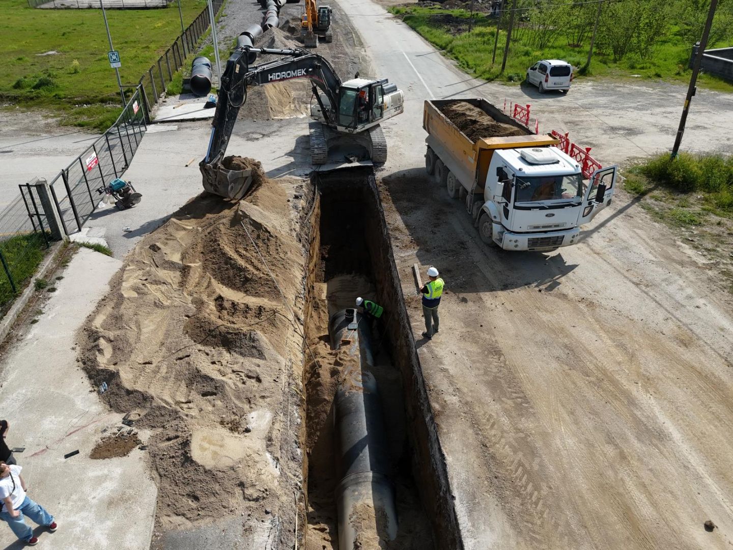 İÇME SUYU ALTYAPISI YENİLENİYOR