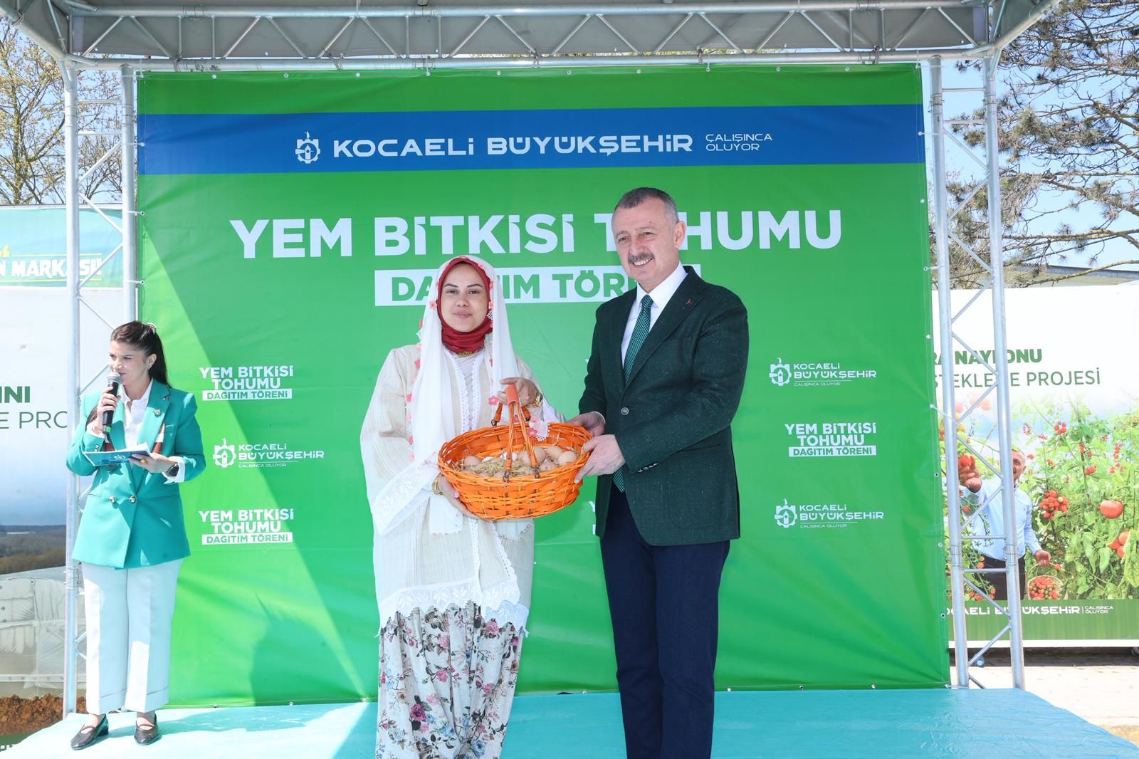 KOCAELİ’DE ÇİFTÇİYE DEV TOHUM DESTEĞİ 