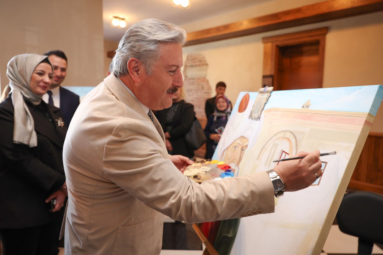 MİMAR SİNAN MELİKGAZİ’DE SANATLA ANILDI 