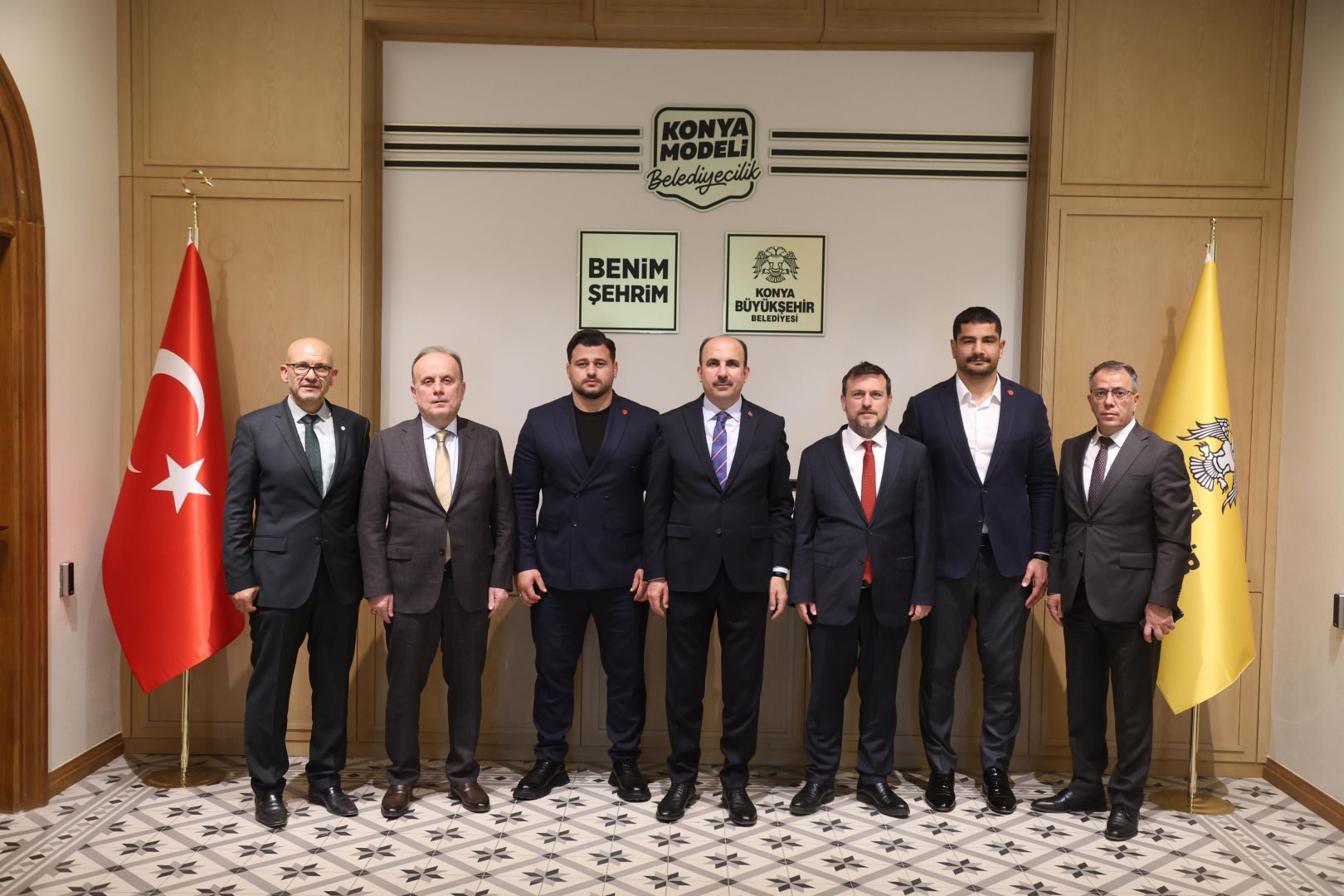 SPOR CAMİASI KONYA’DA BULUŞTU