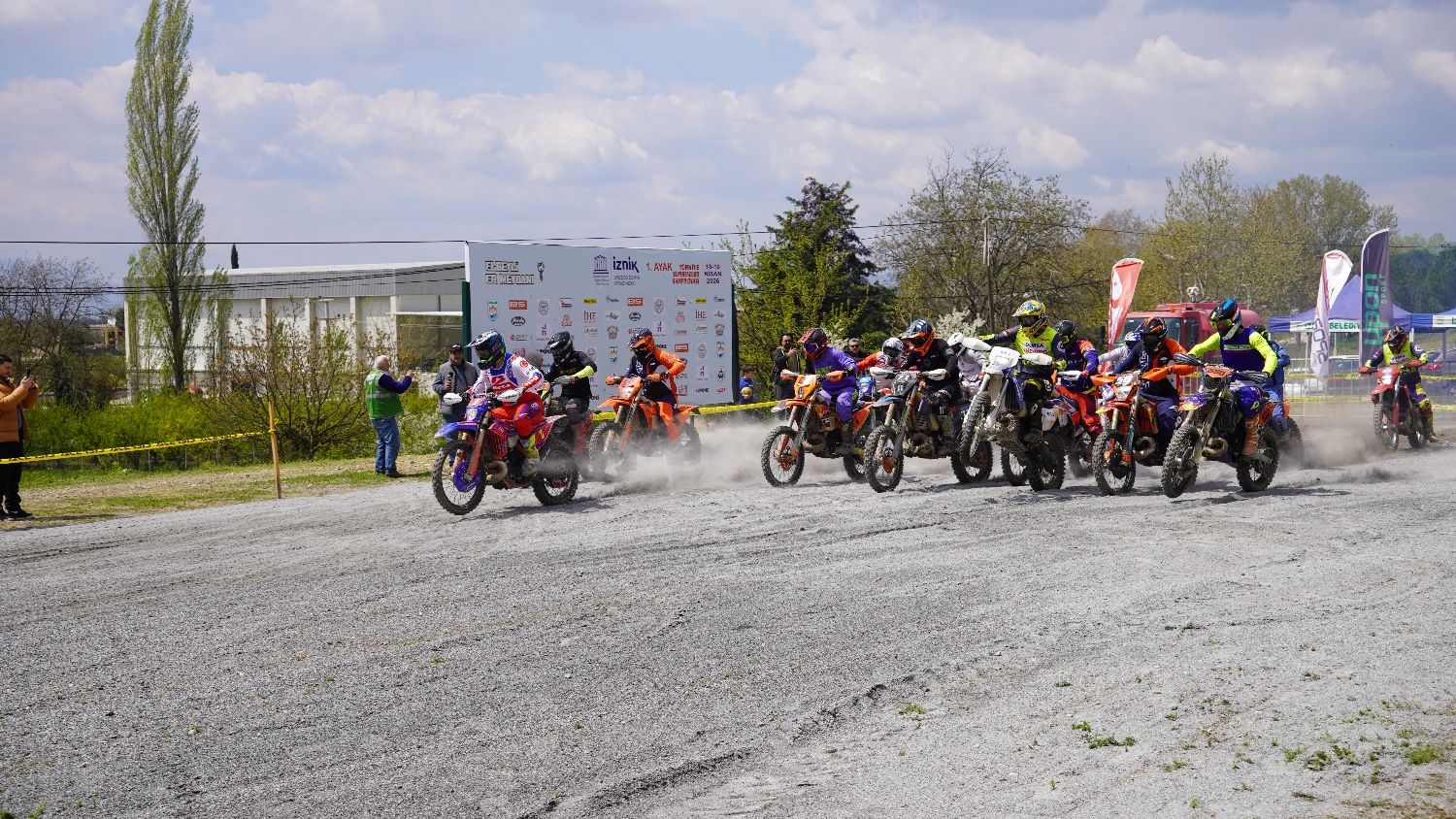 SÜPER ENDURO'DA 2026 SEZONU İZNİK'TE AÇILDI 