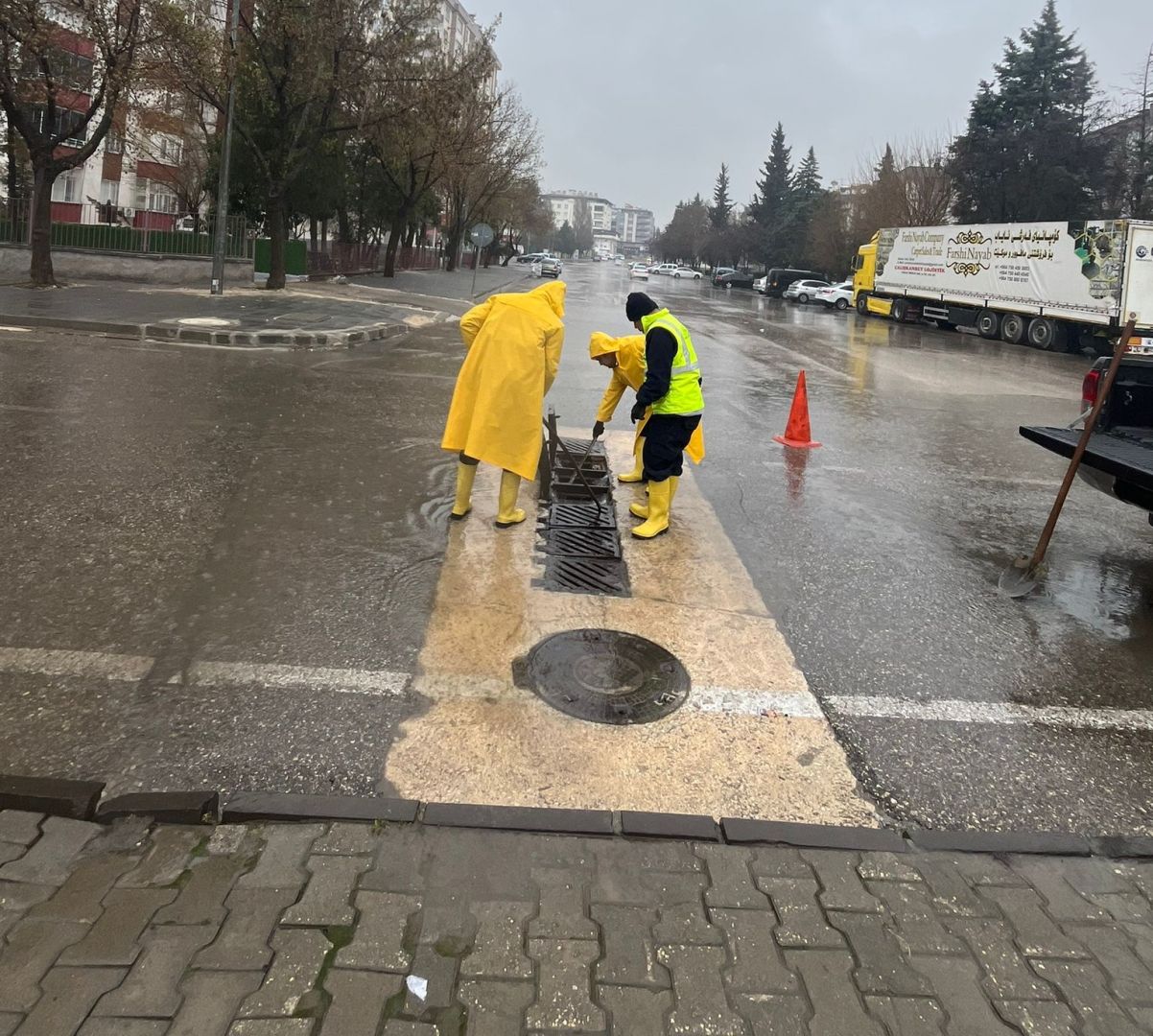 YAĞIŞA KARŞI GAZİANTEP BÜYÜKŞEHİR SAHADA! 