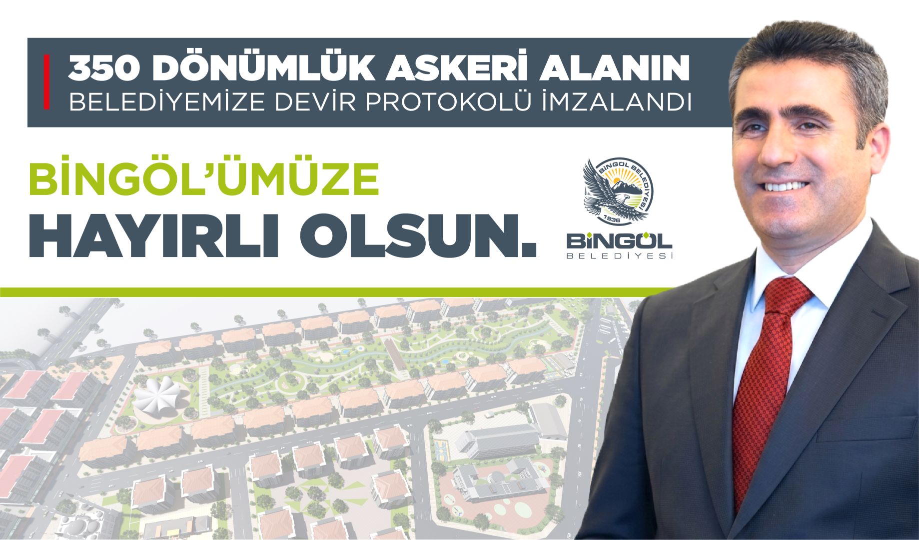 350 DÖNÜMLÜK ALAN BİNGÖL’E KAZANDIRILDI