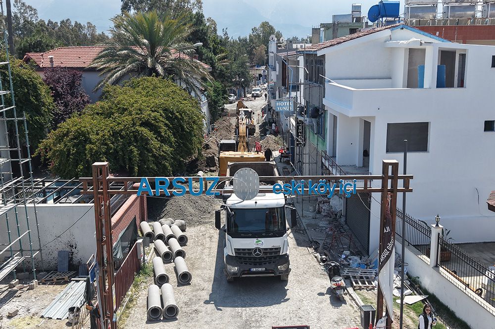ARSUZ’A 67 MİLYON EURO’LUK MODERN KANALİZASYON 