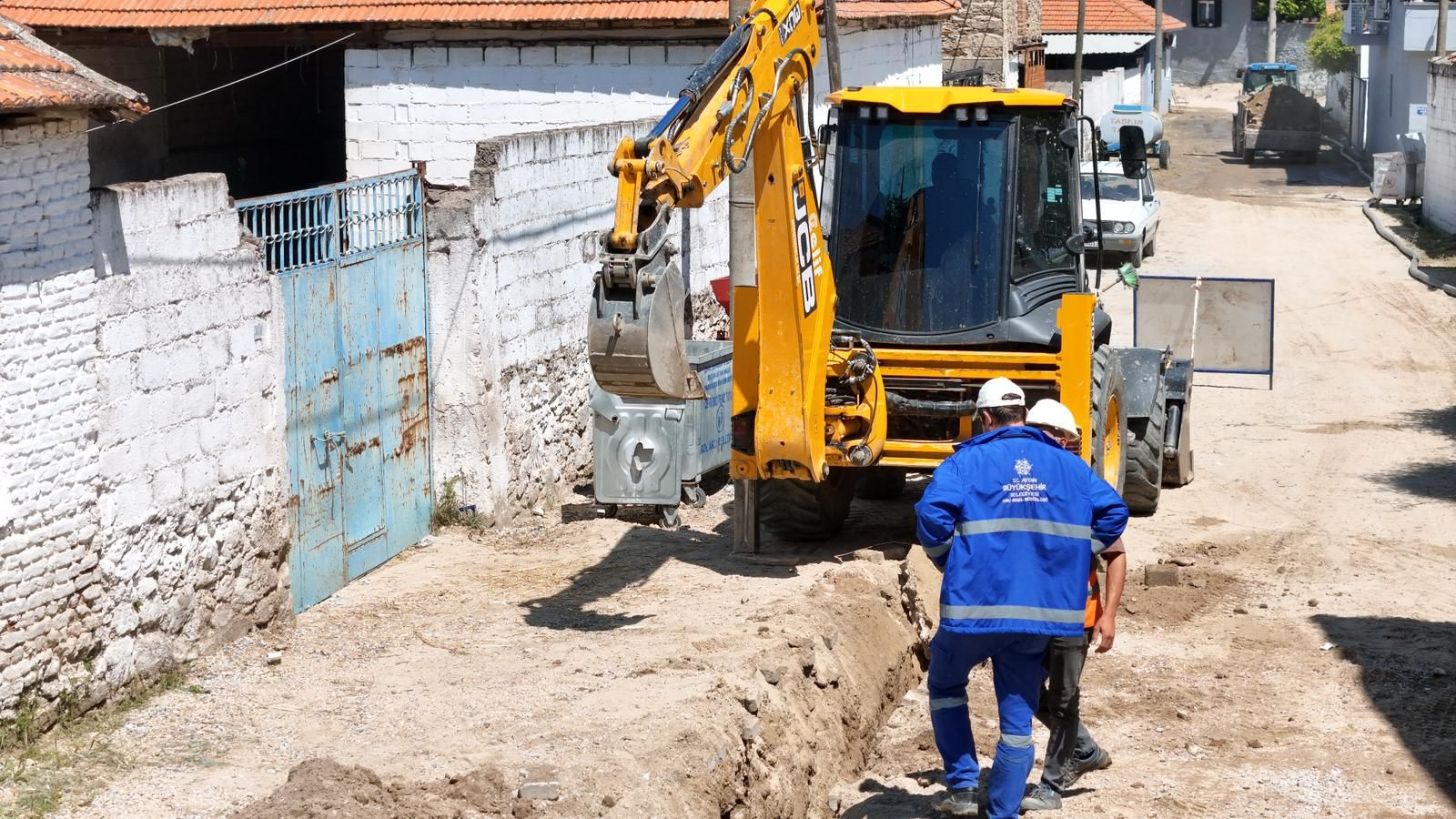 AYDIN BÜYÜKŞEHİR'DEN KOÇARLI’DA ALTYAPI YATIRIMI
