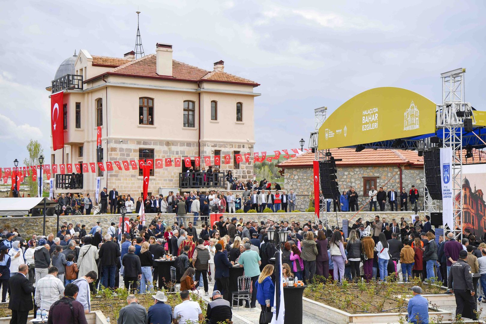 BAŞKENT'TE TARİHİ KONAK YENİDEN HAYAT BULDU