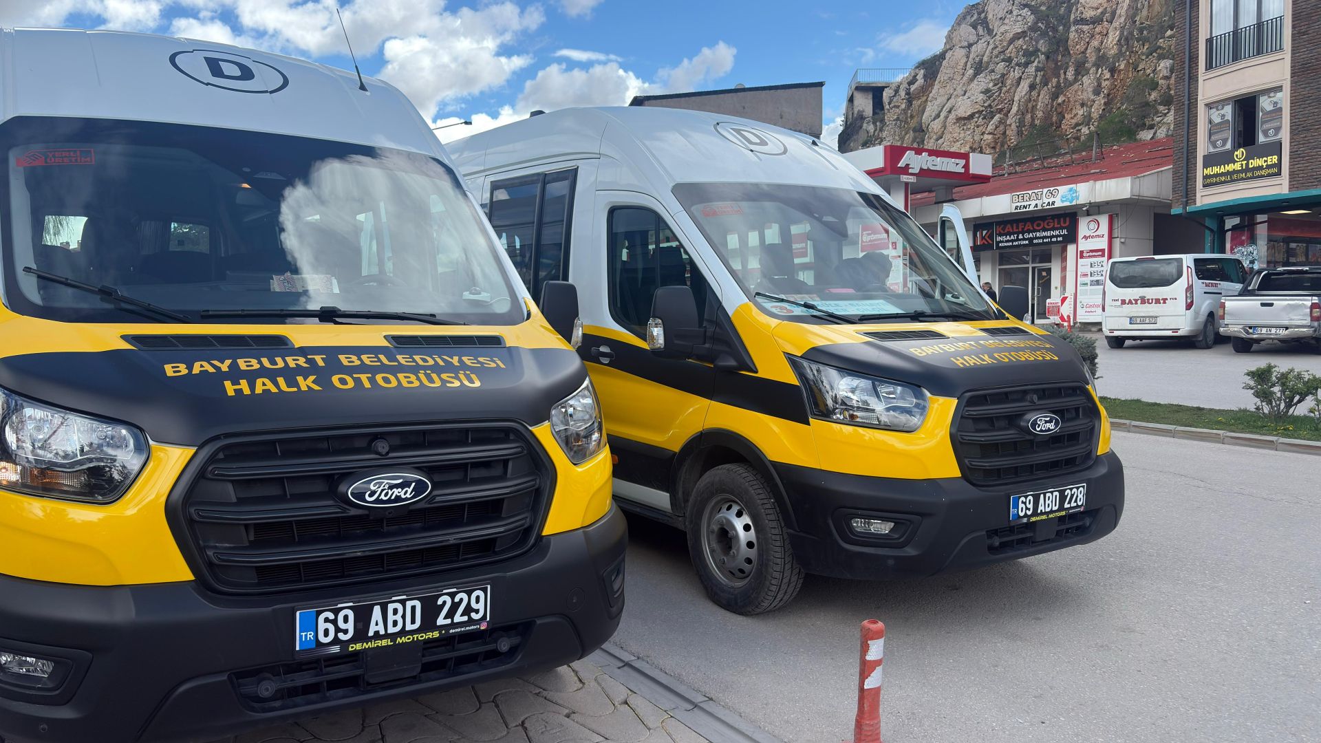 BAYBURT BELEDİYESİ TOPLU ULAŞIM FİLOSUNU GENİŞLETİYOR 