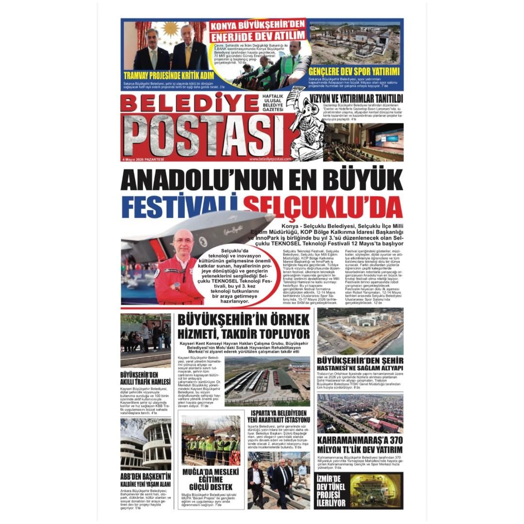 BELEDİYE POSTASI 04 MAYIS 2026   
