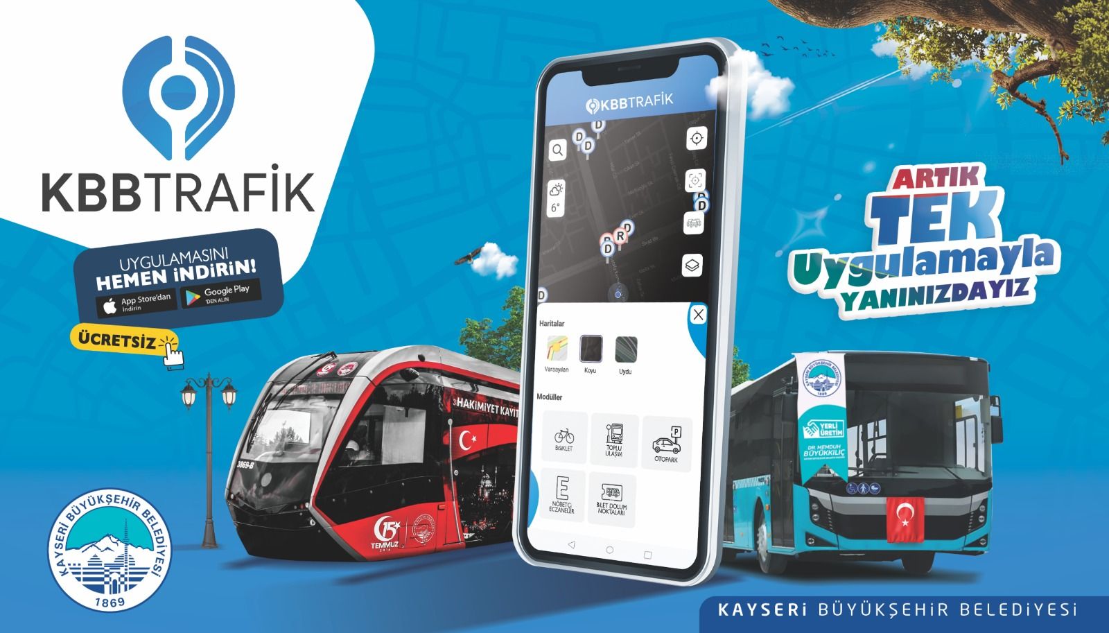 BÜYÜKŞEHİR’DEN AKILLI TRAFİK HAMLESİ