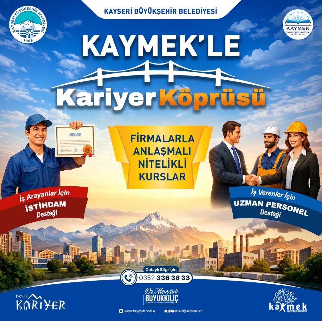  İSTİHDAMA GÜÇLÜ HAMLE: “KARİYER KÖPRÜSÜ”