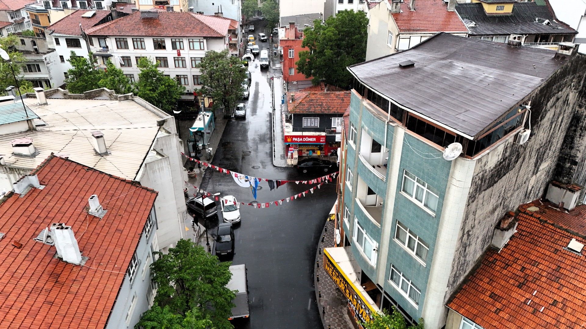 KARAASLAN VE HAMAMKUYU CADDESİ YENİ YÜZÜNE KAVUŞTU 