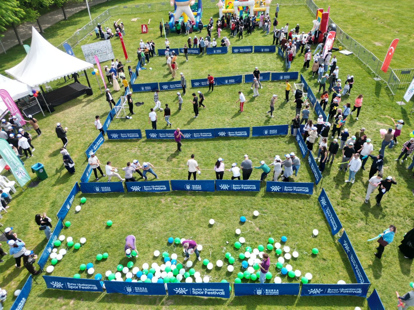 SPOR FESTİVALİ’NDE ÖZEL ÇOCUKLARIN MUTLU GÜNÜ