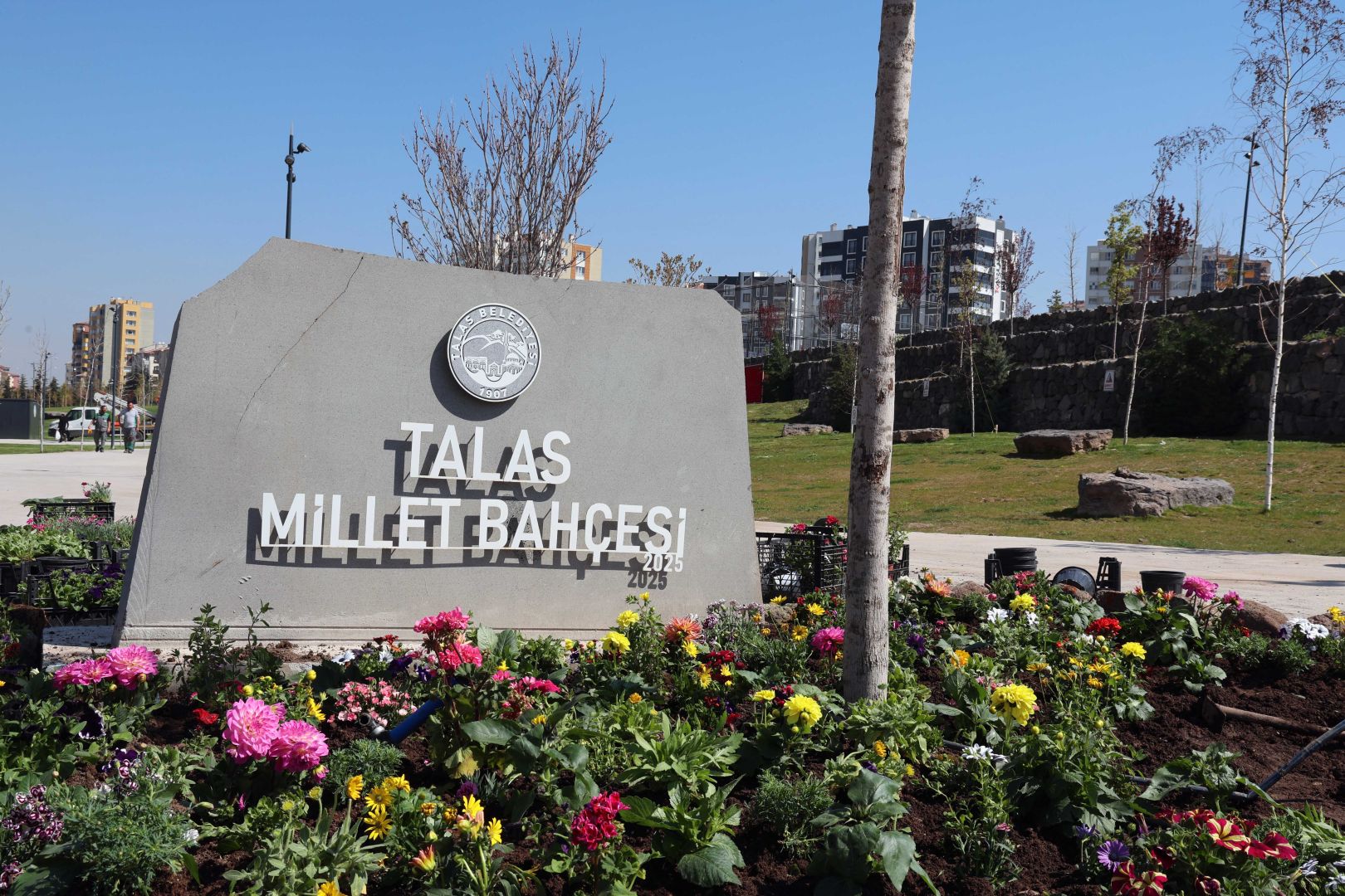 TALAS’TA BAHAR ‘ÇİÇEK ŞENLİĞİ’ İLE TAÇLANIYOR 