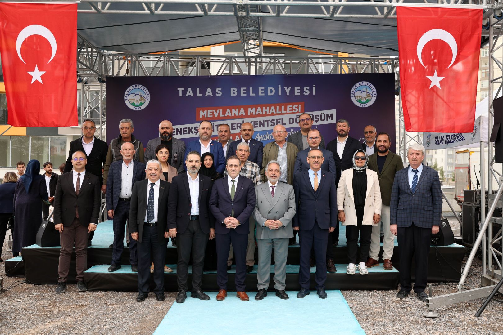 TALAS'TA KENTSEL DÖNÜŞÜMDE ANAHTAR TESLİMİ
