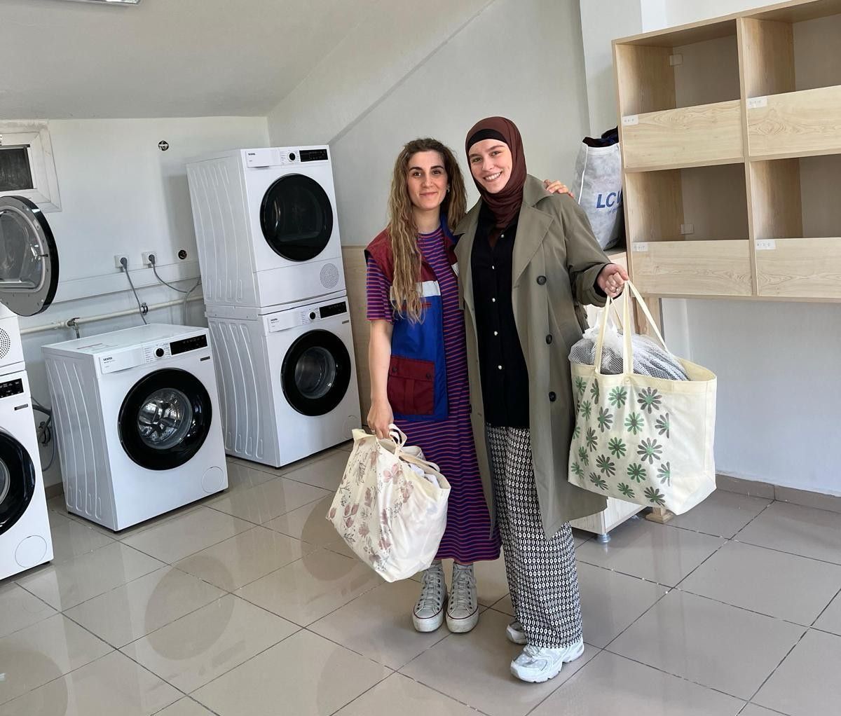 ÜCRETSİZ ÇAMAŞIRHANE HİZMETİNE YOĞUN İLGİ 