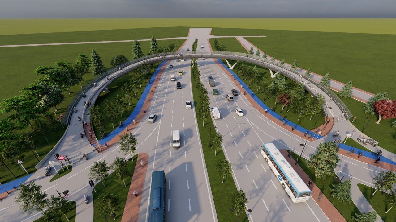 YAYA GÜVENLİĞİ İÇİN ÜST GEÇİT PROJESİ