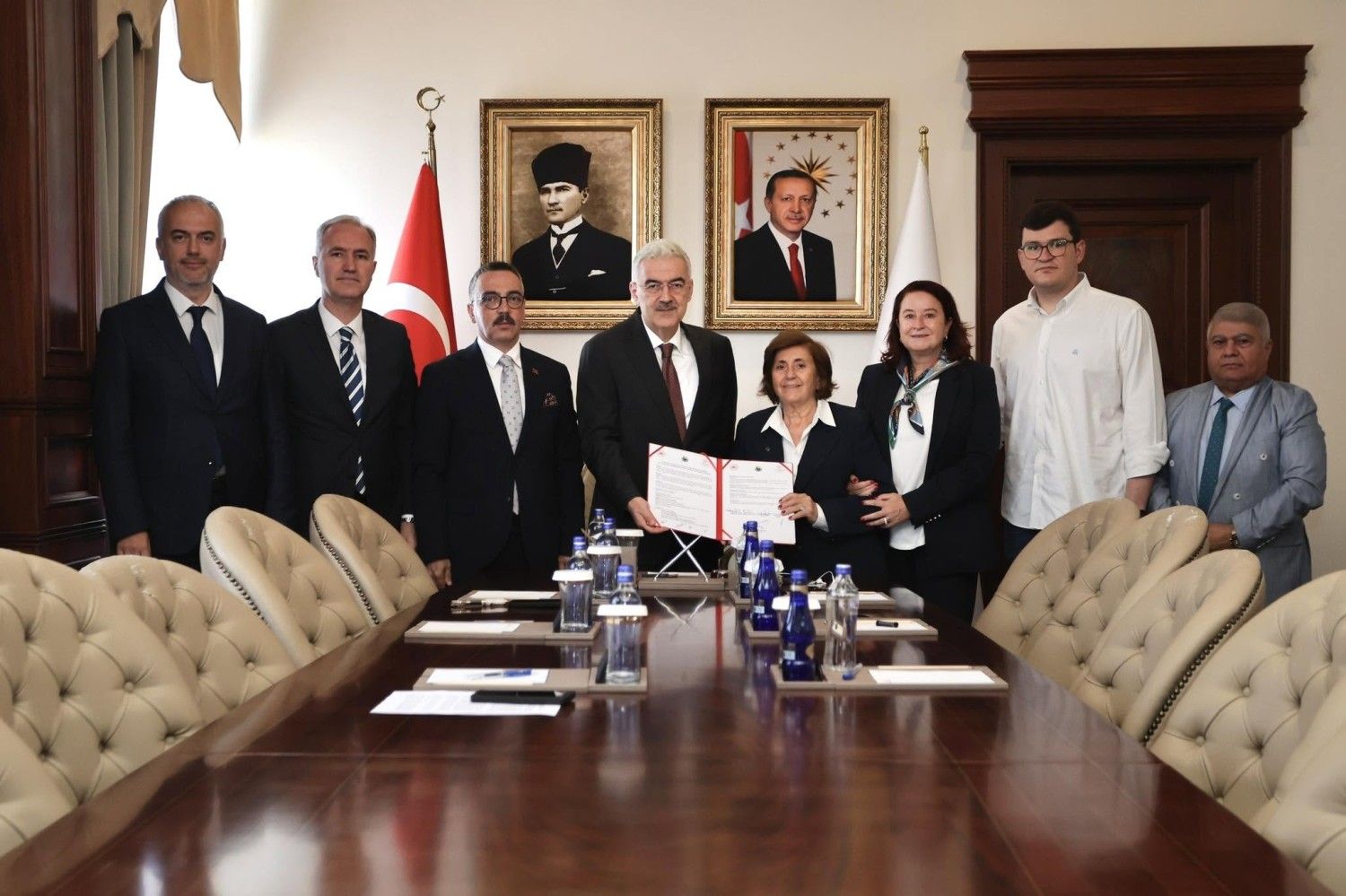 7 BİRİMLİ SAĞLIK MERKEZİ İÇİN PROTOKOL İMZALANDI