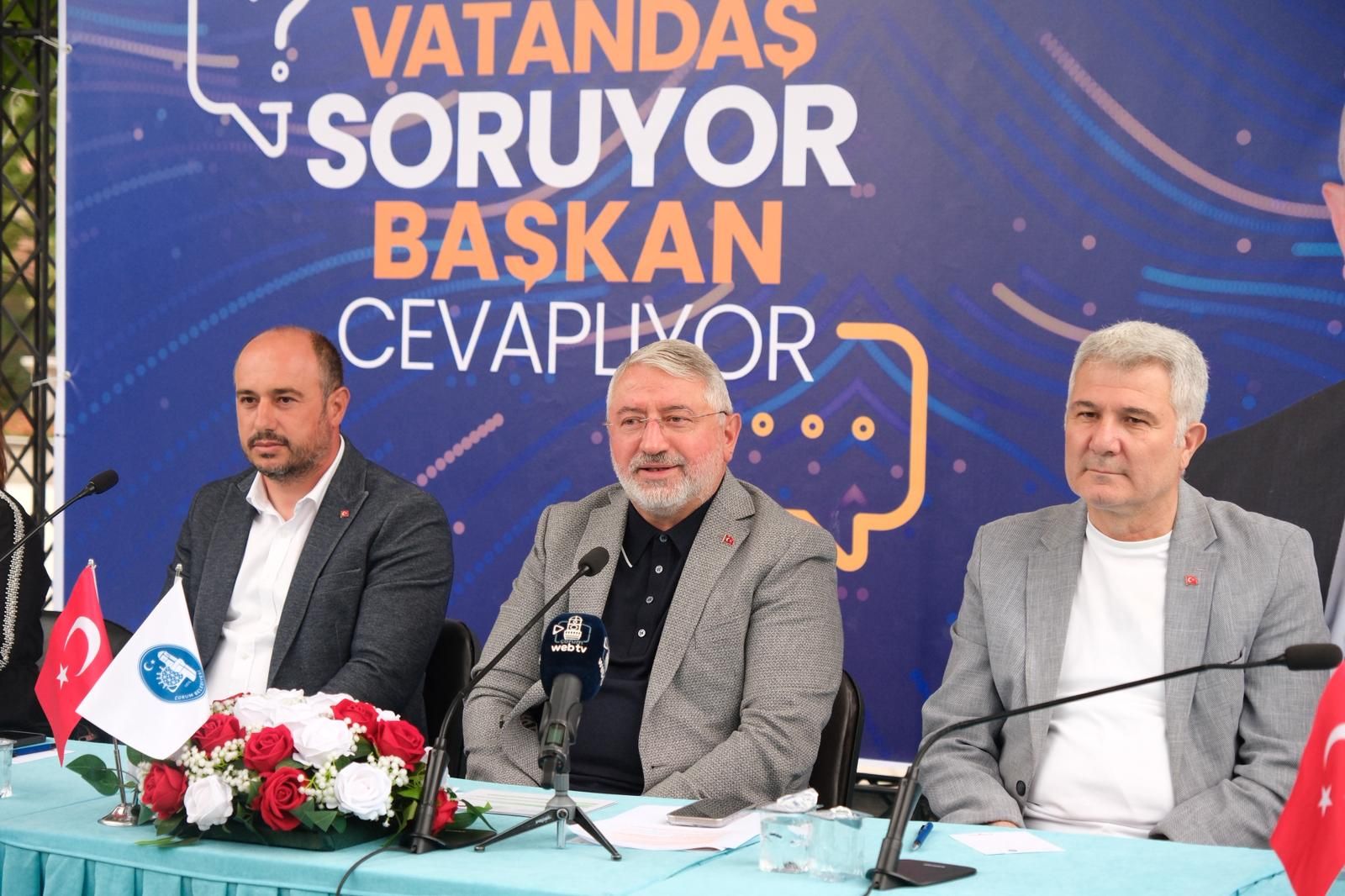 BAŞKAN AŞGIN KÖPRÜALAN’DA VATANDAŞLARLA BULUŞTU