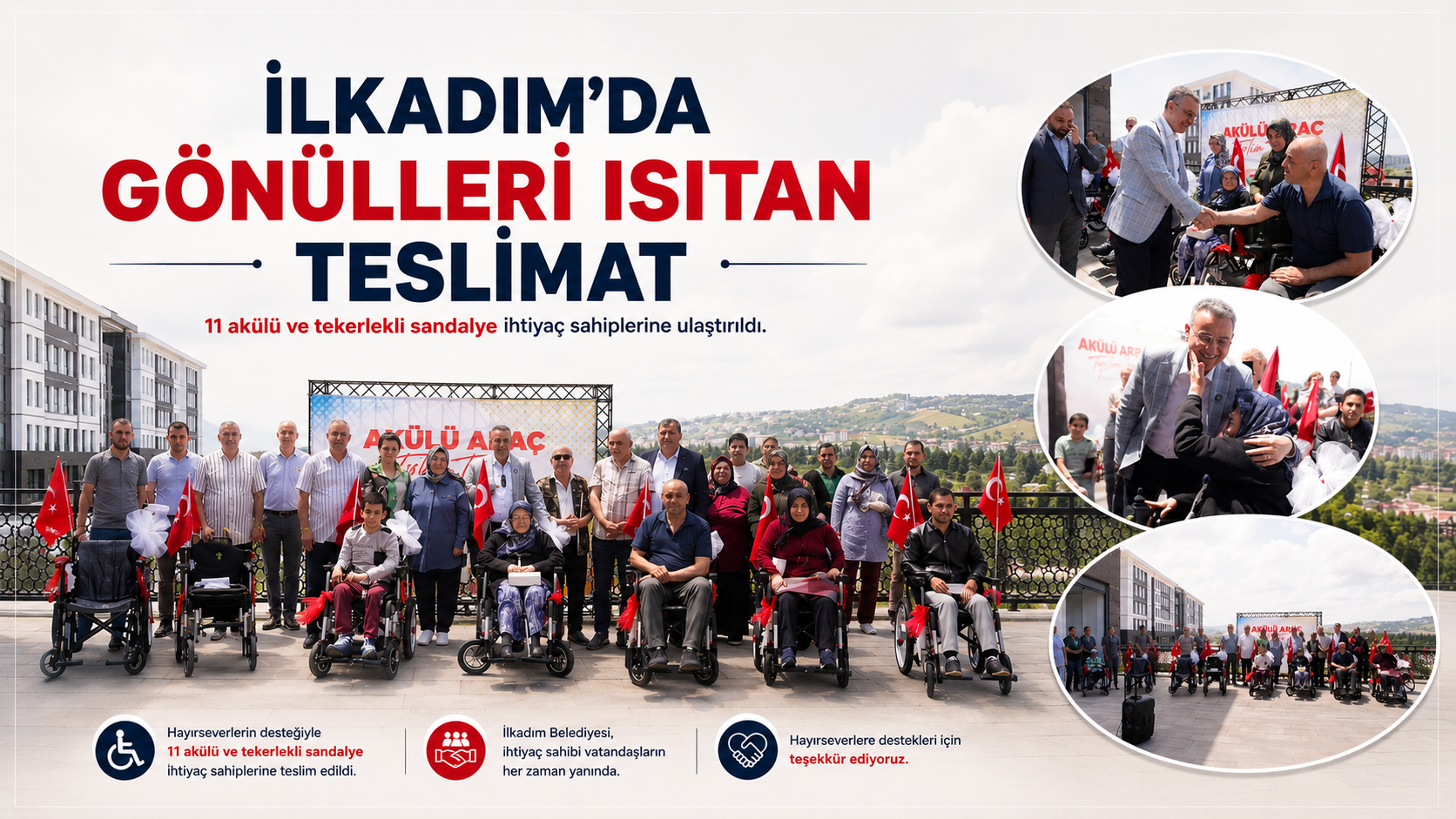 İLKADIM'DA GÖNÜLLERİ ISITAN TESLİMAT 