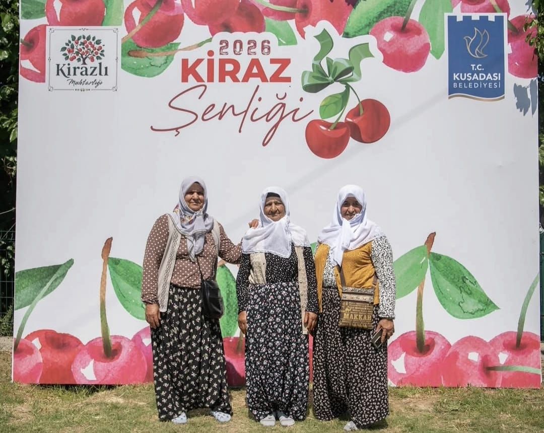 KİRAZ ŞENLİĞİ KUŞADASI’NDA BEREKET VE COŞKUYU BULUŞTURDU 