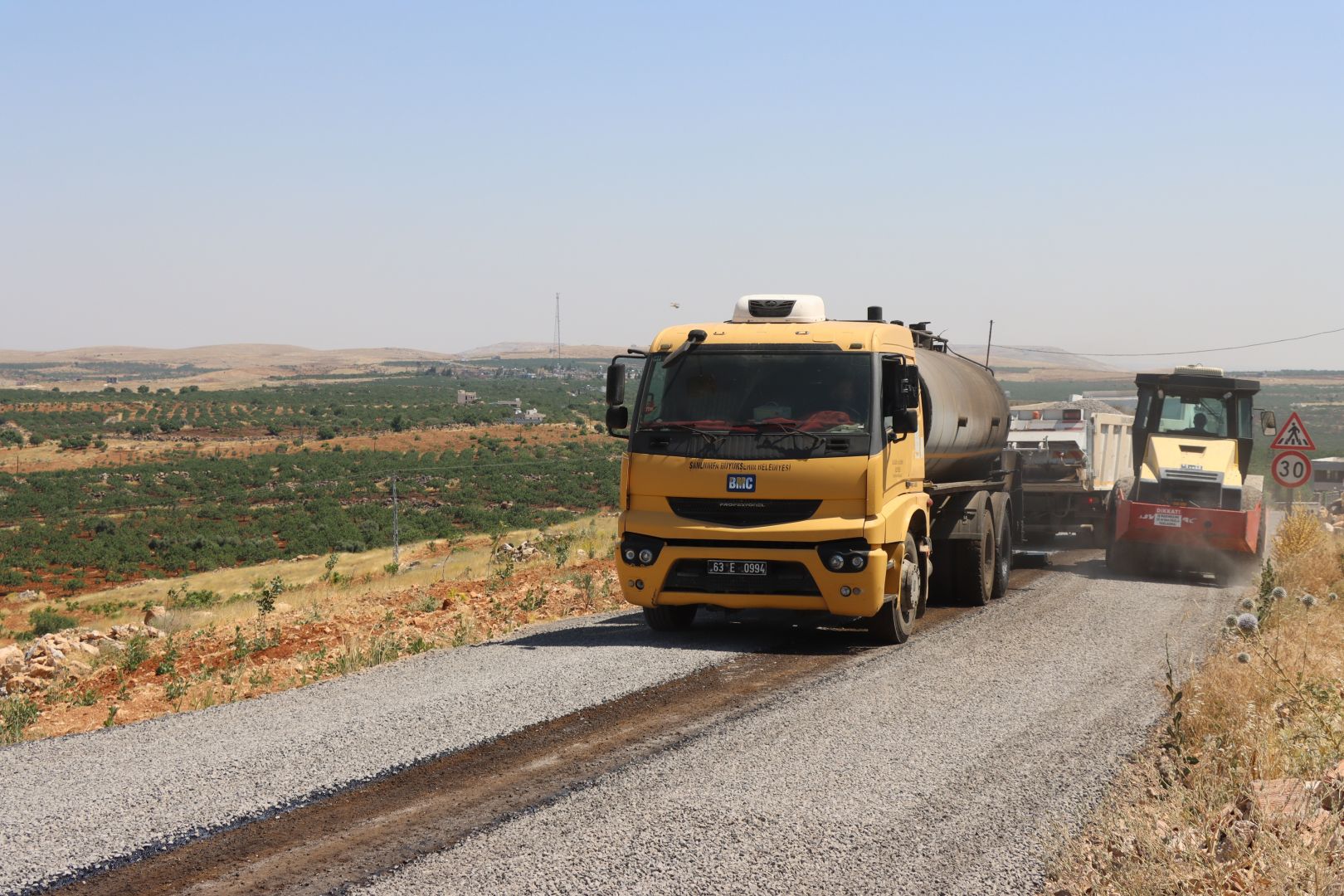 KIRSALDA ULAŞIM HAMLESİ SÜRÜYOR