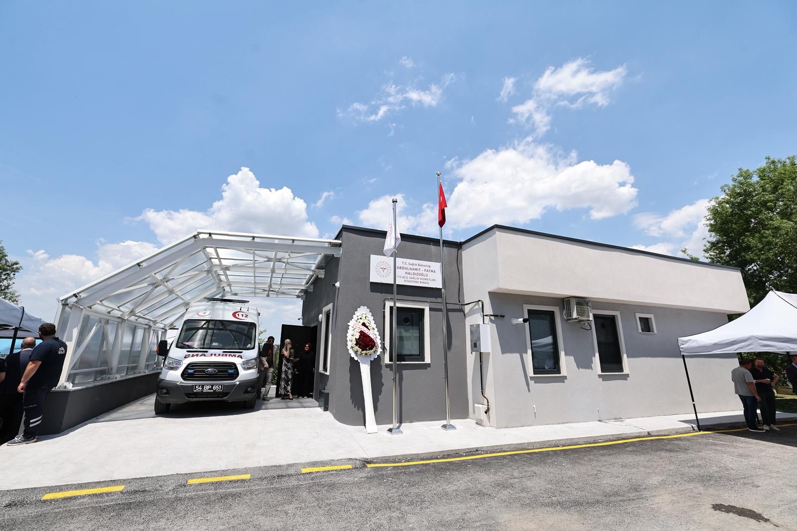 SERVAN'DA YENİ ACİL SAĞLIK HİZMETLERİ İSTASYONU HİZMETE AÇILDI 