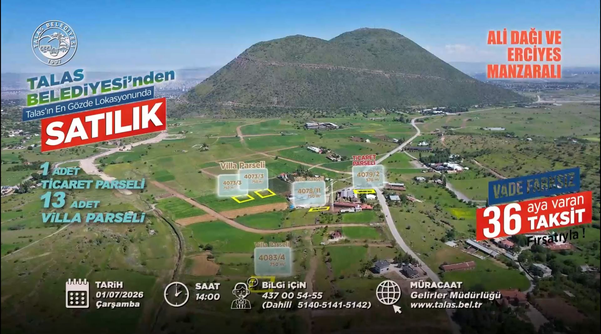 TALAS'TA MÜLK SAHİBİ OLMA ZAMANI 