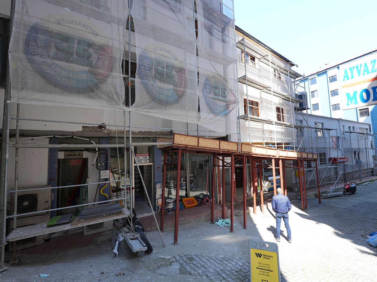 TRABZON AKÇAABAT’TA TARİHİ SOKAKLAR YENİDEN HAYAT BULUYOR 