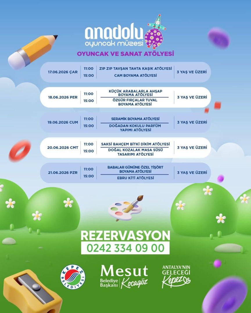 YAZA EĞLENCELİ ATÖLYE BAŞLANGICI