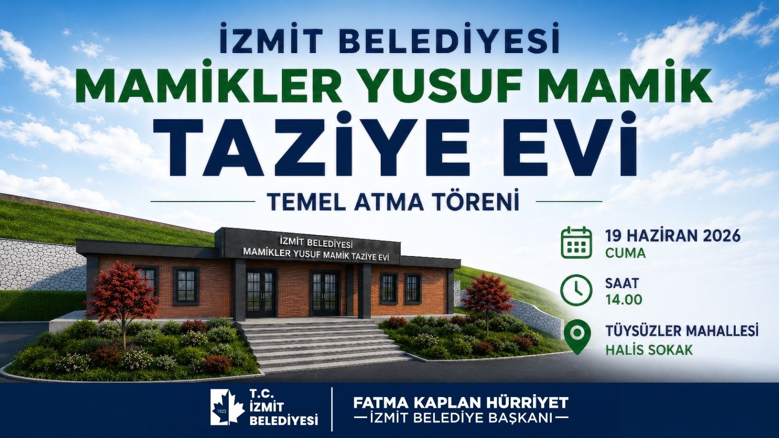 YUSUF MAMİK TAZİYE EVİ YÜKSELİYOR