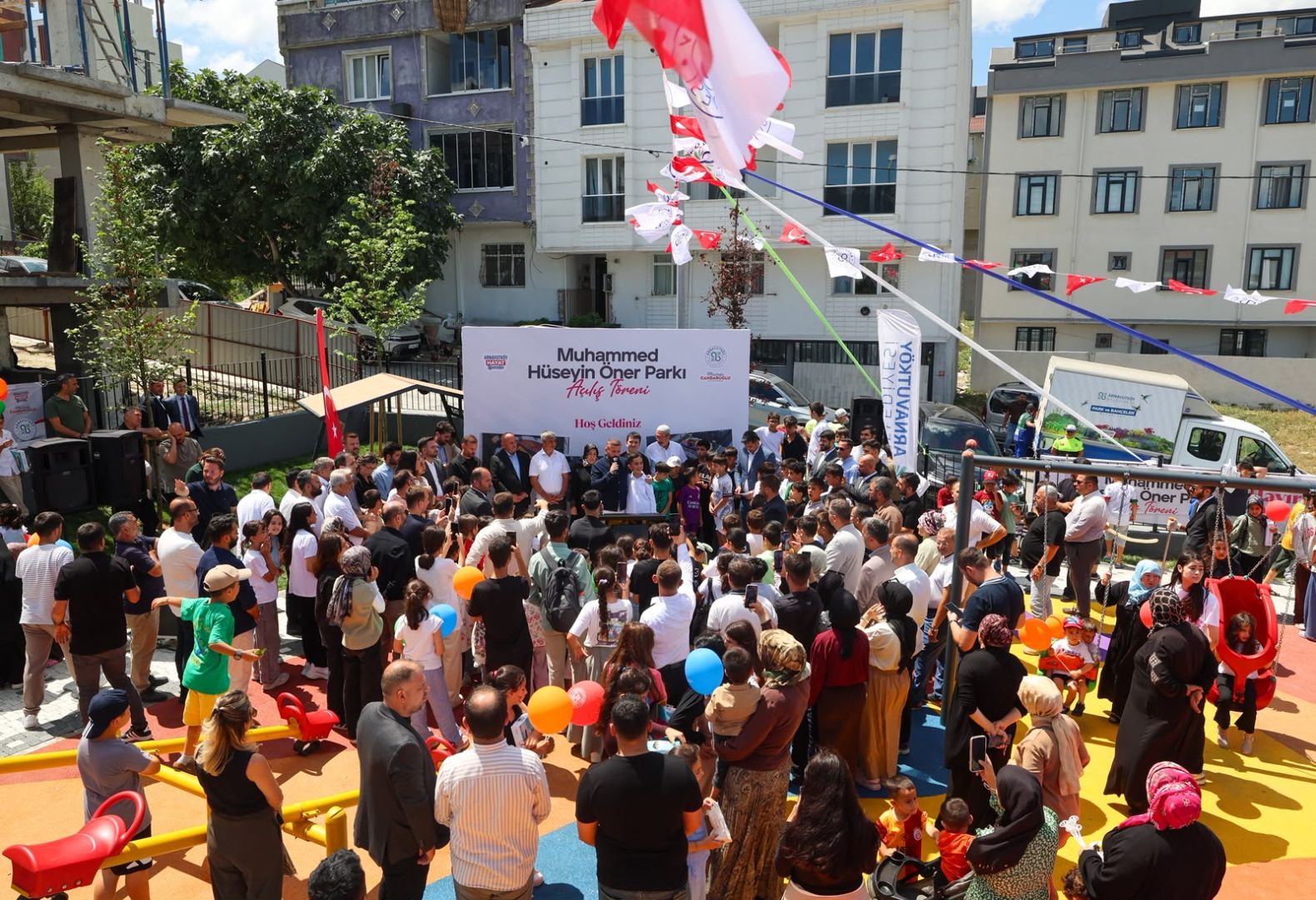 BİR ÇOCUĞUN HAYALİ PARKA DÖNÜŞTÜ 