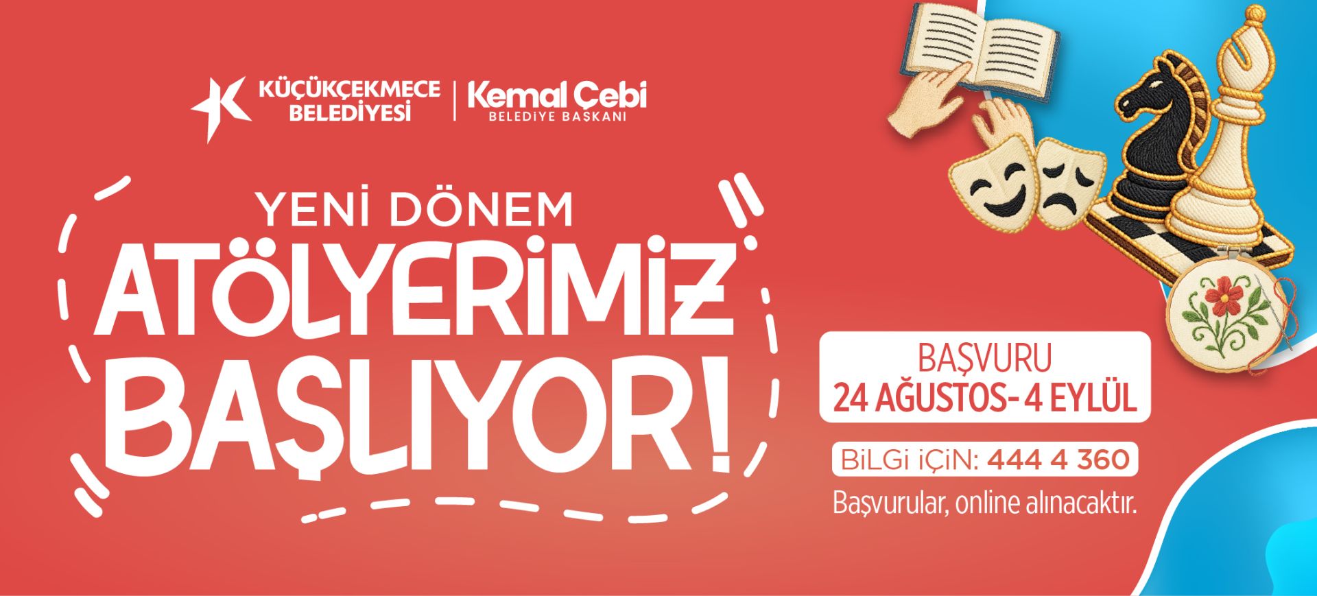 16 FARKLI BRANŞTA EĞİTİM FIRSATI KÜÇÜKÇEKMECE’DE 