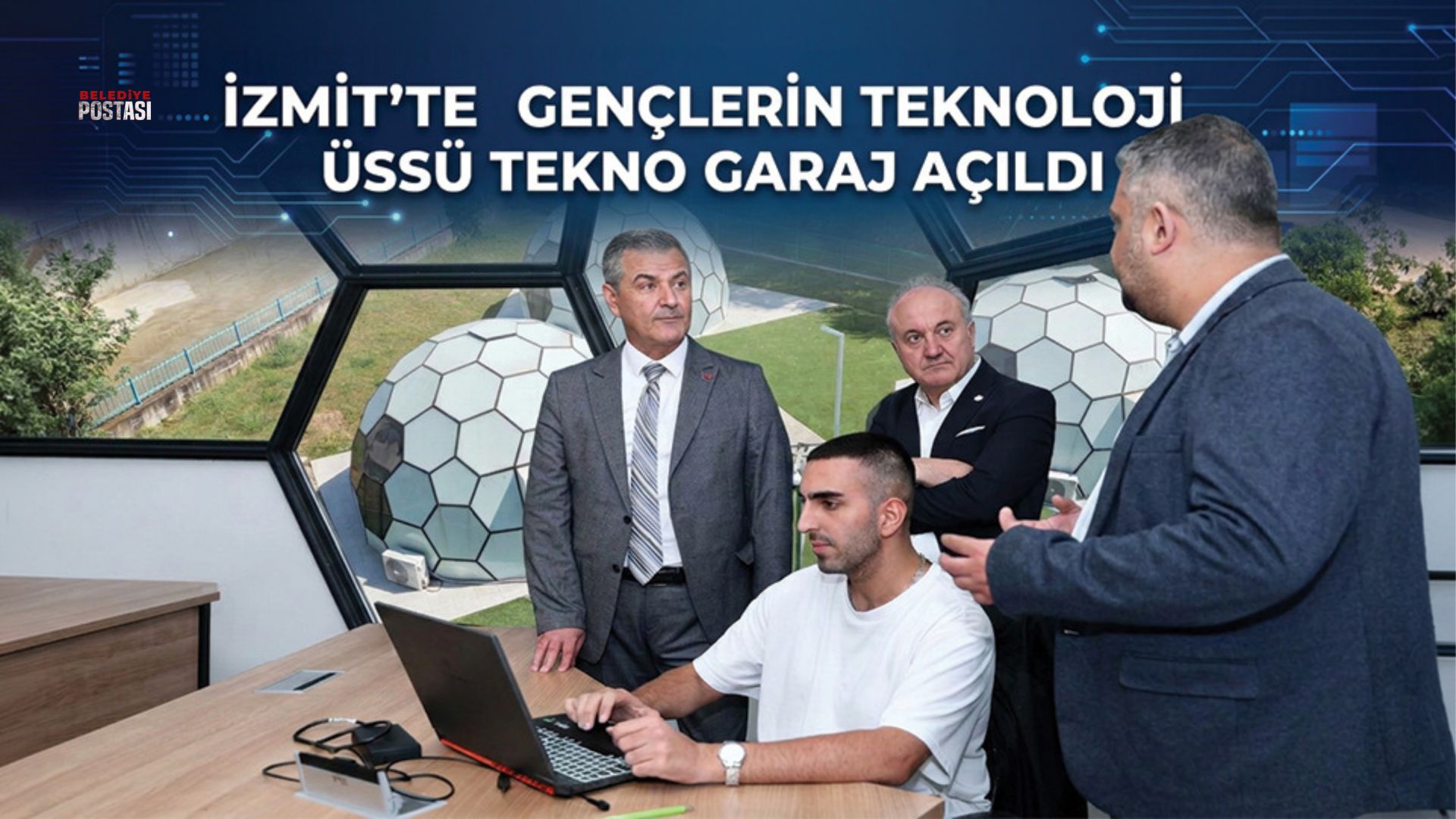 İZMİT’TE GENÇLERİN TEKNOLOJİ ÜSSÜ TEKNO GARAJ AÇILDI