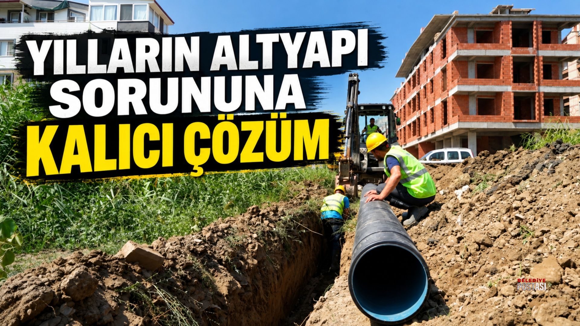 ALTINKUM’DA YILLARIN ALTYAPI SORUNUNA KALICI ÇÖZÜM