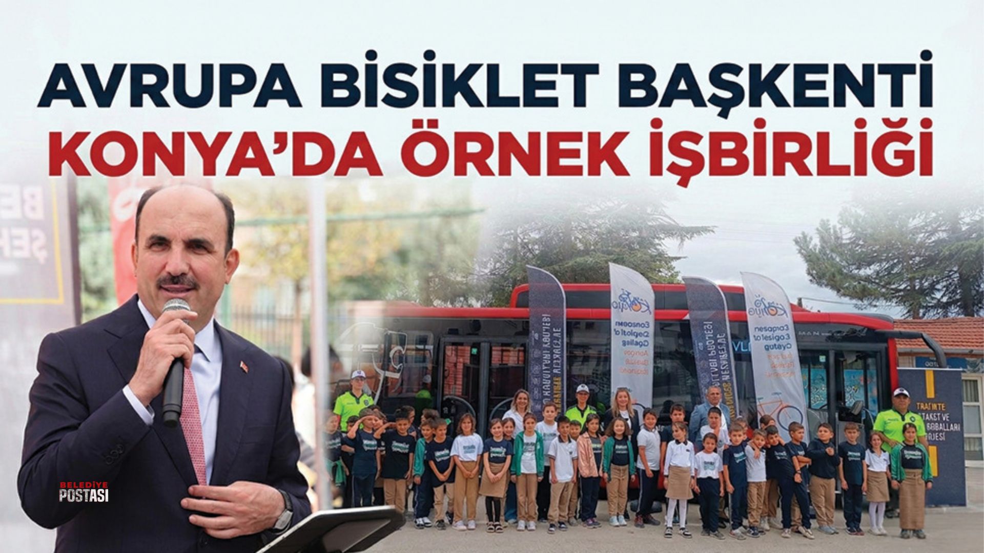 AVRUPA BİSİKLET BAŞKENTİ KONYA’DA ÖRNEK İŞBİRLİĞİ