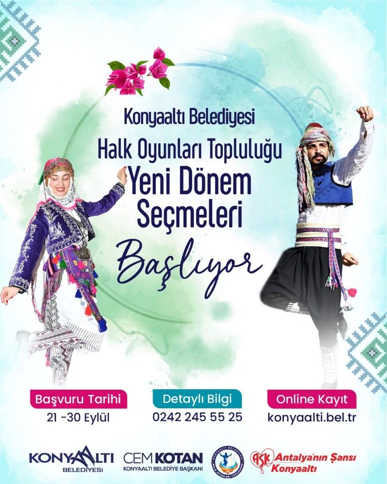 HALK OYUNLARINA İLGİ DUYANLAR İÇİN SEÇMELER BAŞLIYOR 