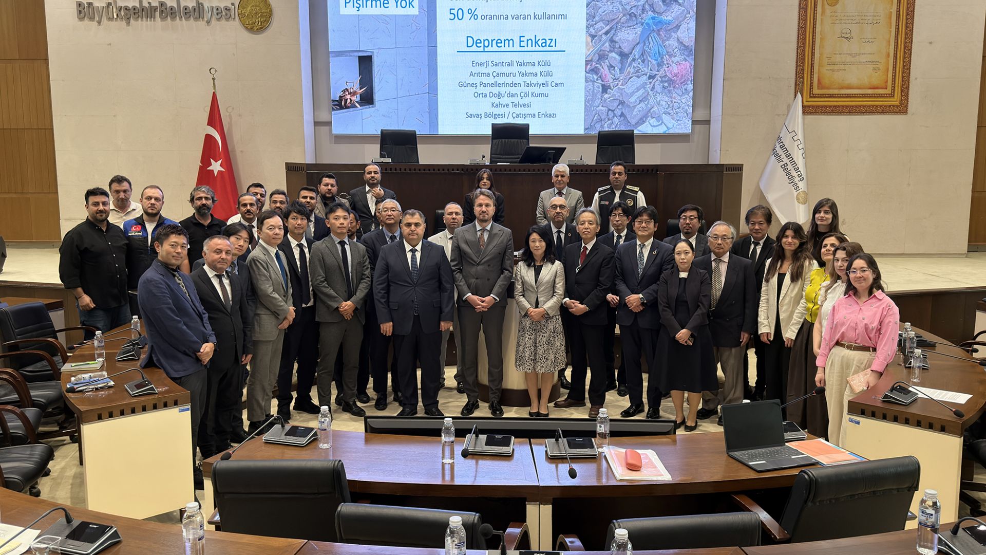 KAHRAMANMARAŞ’IN ÇEVRE PROJELERİ JAPONYA’NIN RADARINDA